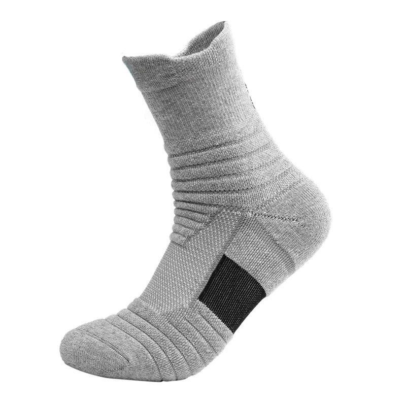 1/3 Pairs Anti-Slip Football Socks Men Cotton Sock Short Long Tube Soccer Basketball Sport Socks Breathable Deodorous Sock 39-45