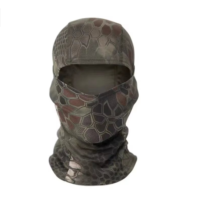 Camouflage Balaclava Hat Cycling Full Face Mask Outdoor Sports Hunting Hiking Ski Mask Motorcycle Helmet Inner Cap