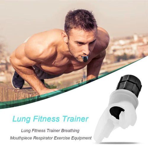 Lung Exerciser Device for Deep Breathing and Strength Training with Adjustable Intensity Control