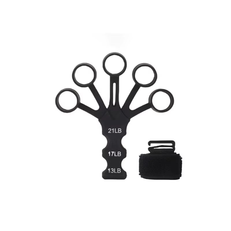 New Silicone Finger Trainer 5 Finger Wrist Stretcher Finger Strength Recovery Flexion and Extension Vein Trainer