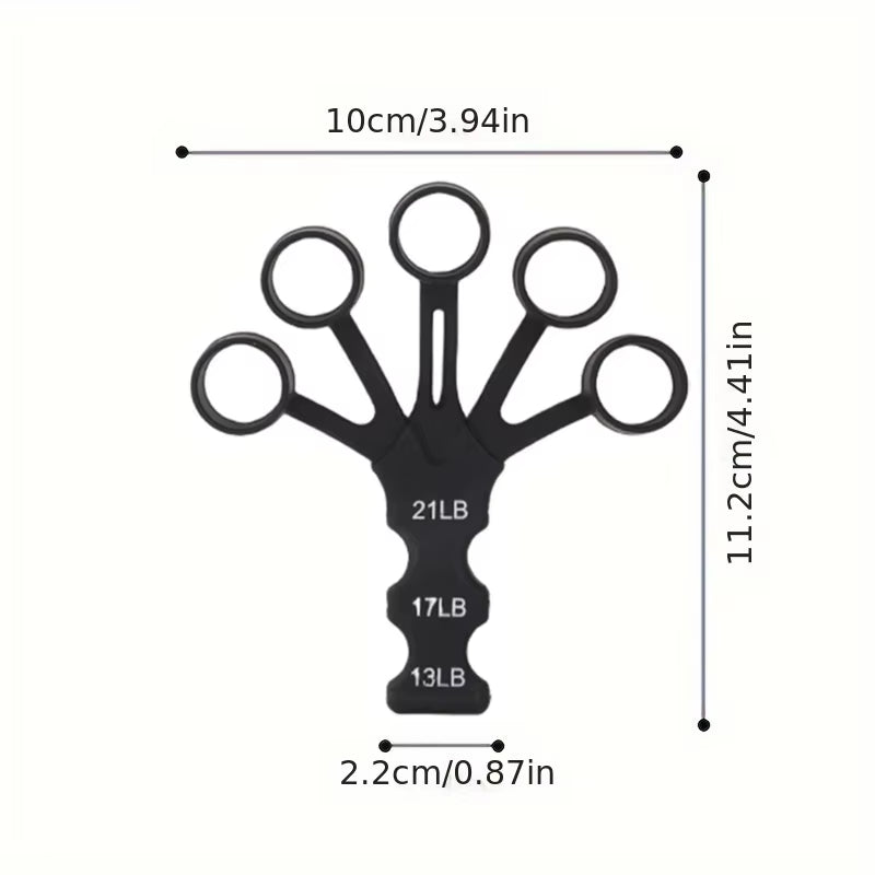New Silicone Finger Trainer 5 Finger Wrist Stretcher Finger Strength Recovery Flexion and Extension Vein Trainer