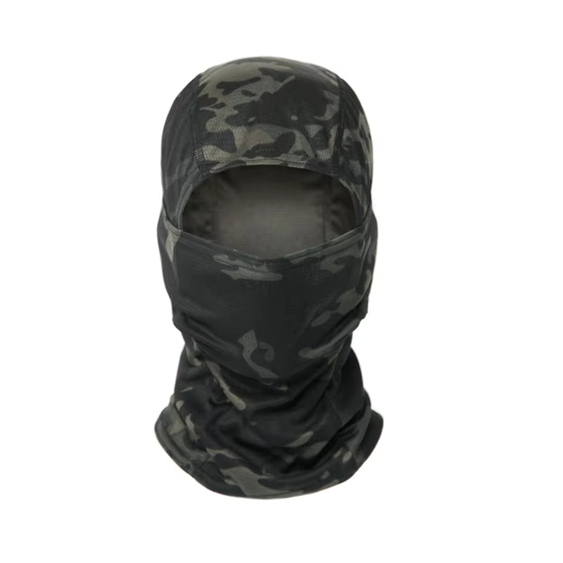 Camouflage Balaclava Hat Cycling Full Face Mask Outdoor Sports Hunting Hiking Ski Mask Motorcycle Helmet Inner Cap