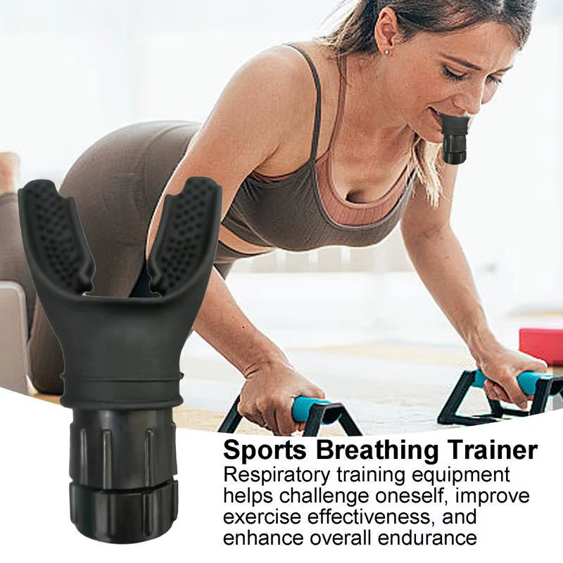 Lung Exerciser Device for Deep Breathing and Strength Training with Adjustable Intensity Control