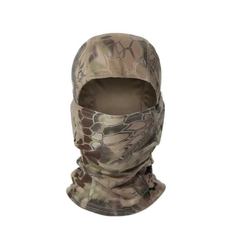 Camouflage Balaclava Hat Cycling Full Face Mask Outdoor Sports Hunting Hiking Ski Mask Motorcycle Helmet Inner Cap